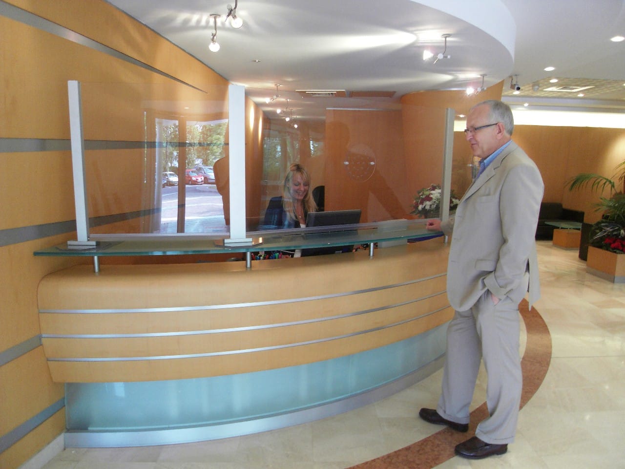 Vitre sanitaire Hygiglass grande taille