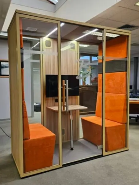Cabine insonorisée jpemball pour deux personnes